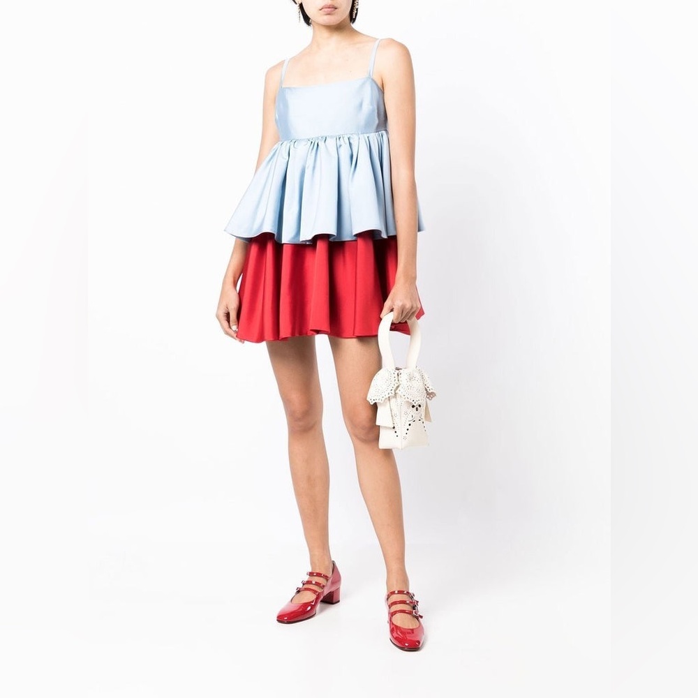 Macgraw conversation dress in blue/red US Size 10 - Picture 2 of 9